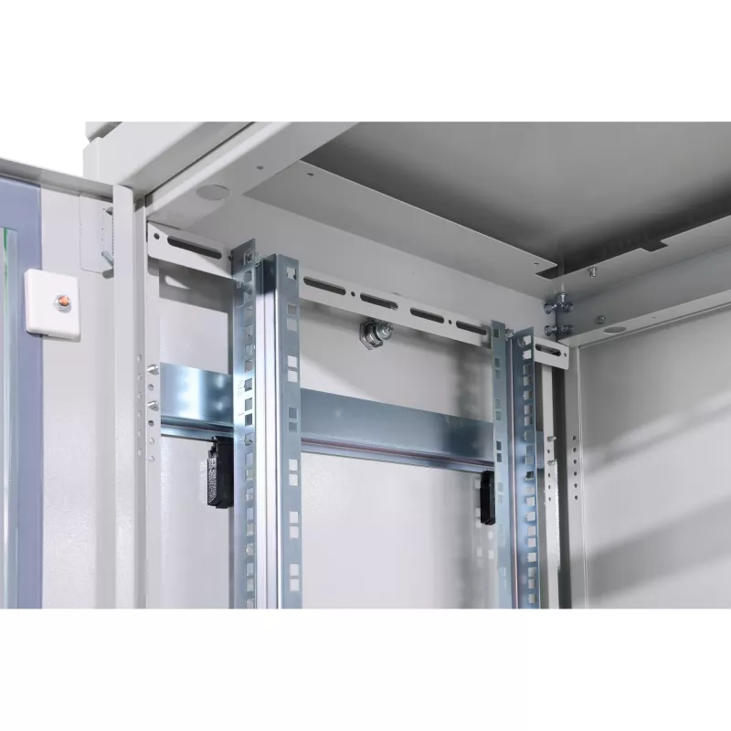 DIGITUS Professional Unique DN-19 22U-6/6-1 - spinta - šviesiai pilka, RAL 7035 - 22U - 48,3 cm (19) (DN-19 22U-6/6-1)