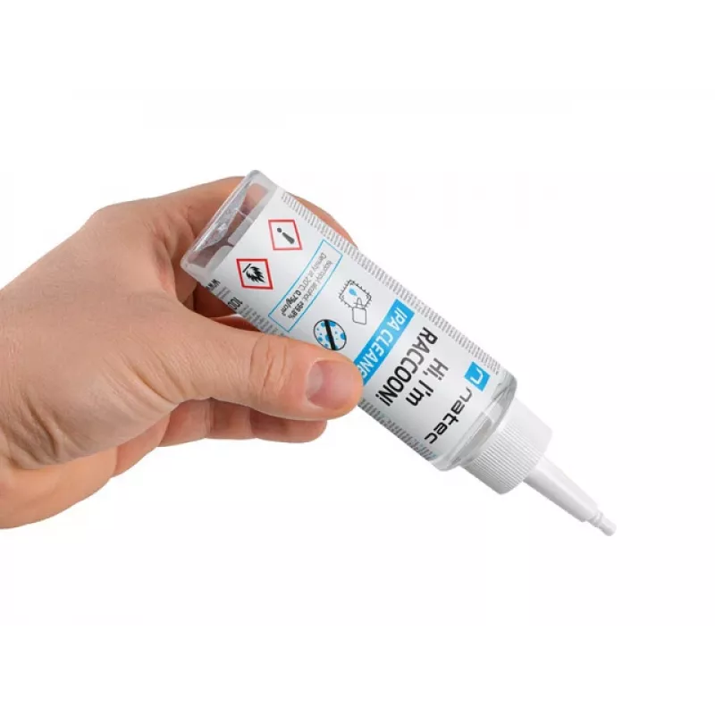 Isopropyl Alcohol Cleaner NATEC Racoon 100 ml — elektronikos ir paviršių valiklis