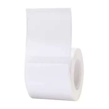 Kainų etikečių ritinėlis NIIMBOT T40*40 180 vnt. – lipnios etikečių juostos 40×40 mm