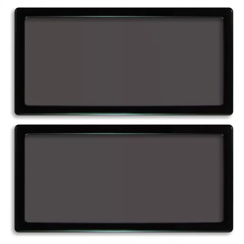 Dulkių filtro rinkinys DEMCiflex DAN Case A4 SFX, juodas, 269,6 × 149,7 mm, 2 vnt.