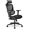 Biuro kėdė Sharkoon OfficePal C40 — juoda, ergonomiškas dizainas, reguliuojamas aukštis