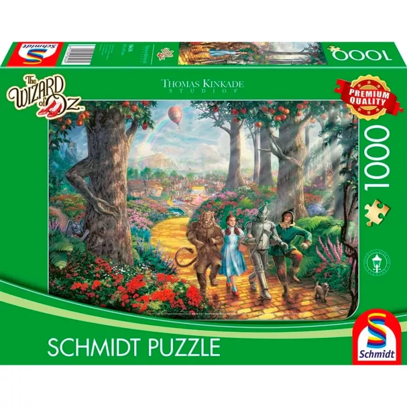 1000 dalių dėlionė Schmidt Spiele — Thomas Kinkade Studios 'The Wizard of Oz' (MPN 58426)