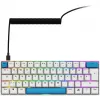 Sharkoon SGK50 S4 klaviatūra Namų USB QWERTZ Vokiška Balta 60% RGB LED