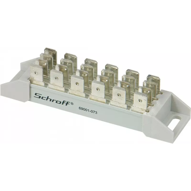 SCHROFF BUSBAR 4PIN RIBBON CABLE 24W - Rack-Accessory (69001073)