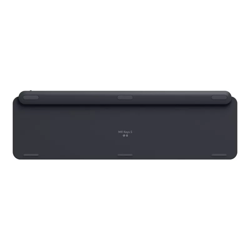 Logitech MX Keys S klaviatūra RF belaidė + Bluetooth QWERTZ šveicarų grafito (920-011571)