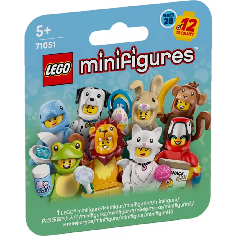 Blocks Minifigures 71051 Animal series 28 (DĖŽĖ)