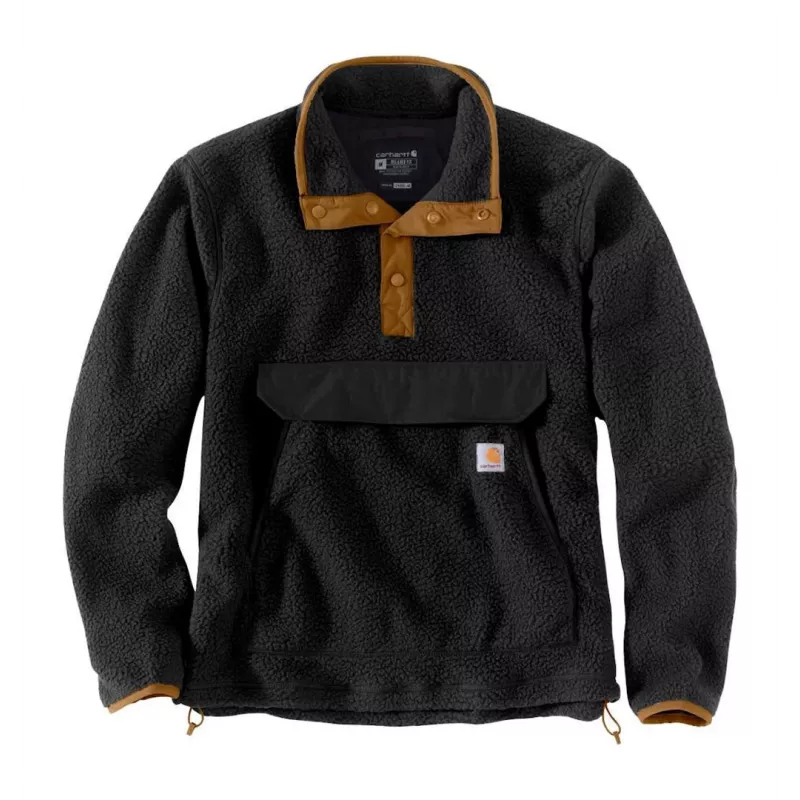 Vilnonis megztinis Carhartt Polar — Carhartt polar vilnonis megztinis, juodas, S dydis