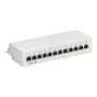 Wentronic Goobay CAT 5e Mini / Stalinis pataisų skydelis, 12 prievadų, pilkas - STP ekranuotas, pilkas (93041)