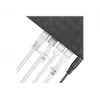 Kabelių raiščiai su ženklinimo laukeliu (skersinis) - ilgis 100 mm - plotis 2,5 mm