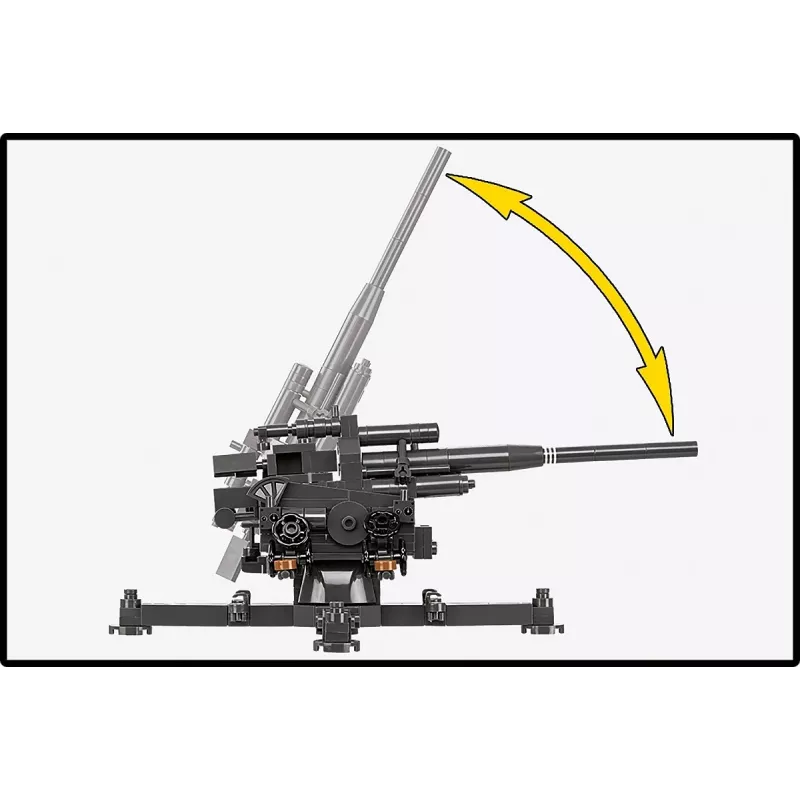 Konstruktorius Cobi Blocks 10,5 cm Flak 39 — 339 detalės