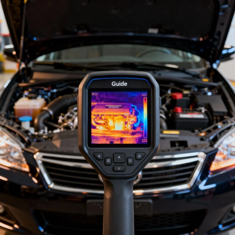 Guide Sensmart E4 termovizorinė kamera Graphite 640 x 480 pikselių Integruotas ekranas LCD