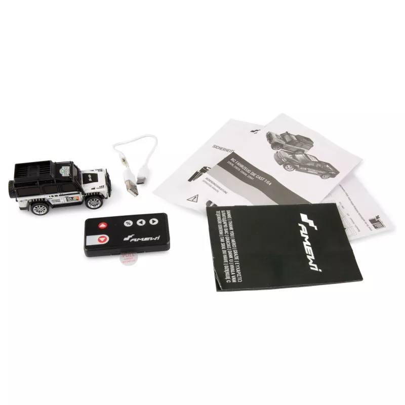 Bevielis bekelės automobilis Amewi 22678 — elektrinis, mastelis 1:64, Li‑Ion 150 mAh, nuo 6 metų