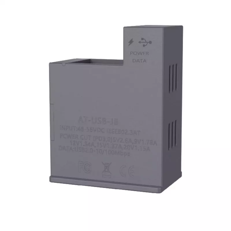 Extralink AT-USBC-JB-V3 | PoE keitiklis per USB-C | 25 W, 10/100 Mbps