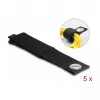 DeLOCK didelio atsparumo lipnios juostelės diržas 508x50mm juodas 5 vnt.
