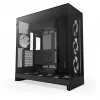 NZXT kompiuterio korpusas H9 Flow RGB+ Midi tower juodas