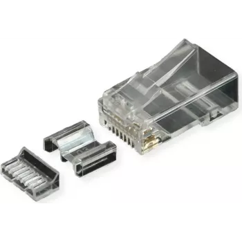ROLINE RJ45-Plug Cat.6A Unshielded+Insert 10 vnt. (21.17.3098)