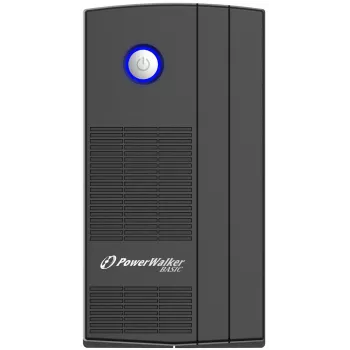 PowerWalker Basic VI 650 SB FR linijinė-interaktyvioji 0,65 kVA 360 W 2 kintamosios srovės lizdai