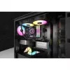 Corsair CW-9060074-WW kompiuterio aušinimo sistema Procesoriaus „viskas viename“ skysčio aušintuvas 12 cm Juoda 1 vnt.