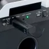 Belaidis scenos mikrofonas Lenco MCW-020BK