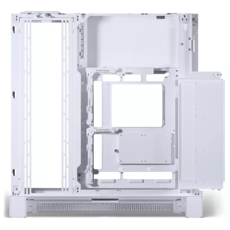PHANTEKS NV-Series NV9 MK2 PC-Enclosure, EATX, DRGB, Grūdintas Stiklas - Balta + M25 Gen2 PWM D-RGB Ventiliatorių 3 vnt. Paketas - Atvirkštinės Mentelės, 140 mm, Balta + DRGB Rinkinys