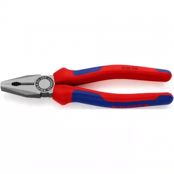 Knipex universalios replės, 2 komponentų rankenos, 200 mm