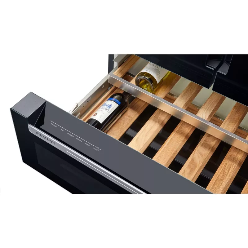 Siemens KF96RSBEA side-by-side šaldytuvas laisvai pastatomas 572 L juodas