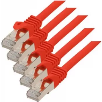 Tinklo kabelis S/CONN ShiverPeaks Cat. 7 S/FTP 2 m raudonas