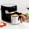 Oro gruzdintuvė Taurus Air Fry 7S 1600W 6,5L, nerūdijantis plienas, 8 programos, 80–200°C, jutiklinis valdymas