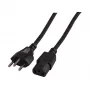 EFB-Elektronik maitinimo laidas Swiss Type 12 - C13 180°, juodas, 2,0 m, 3 x 0,75 mm² Gamintojas: EFB Elektronik (EK537.2V3)