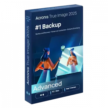 Acronis True Image | Advanced +500GB Acronis Cloud Storage | 3 PC/MAC | 1 metai