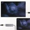 LogiLink UA0343 USB-C daugiafunkcis šakotuvas, aliuminis, USB 3.2 2-os kartos, įvairių