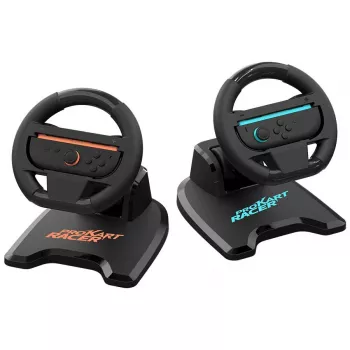 Vairavimo ratas SUBSONIC SA5727-2 Pro Kart Racer Duo, skirtas „Nintendo Switch“ su dviejų valdiklių palaikymu