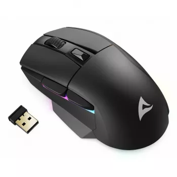 Skiller SGM50W Juoda optinė RGB žaidimų pelė