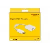 Adapteris DisplayPort 1.2 tėvas į VGA moterišką DeLOCK 61007