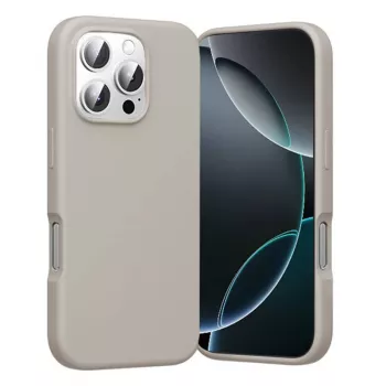 Apsauginis MagSafe suderinamas telefono dėklas Vention KUHM0-30 skirtas iPhone 16 Pro, pilkas