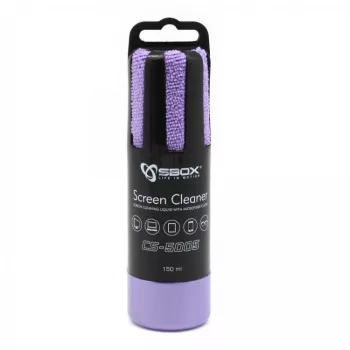 Sbox CS-5005U Ekrano valiklis 150ml violetinis