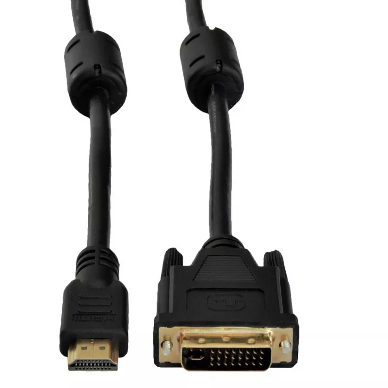 Akyga AK-AV-11 vaizdo kabelio adapteris 1,8 m HDMI Type A (Standard) DVI-D Juodas