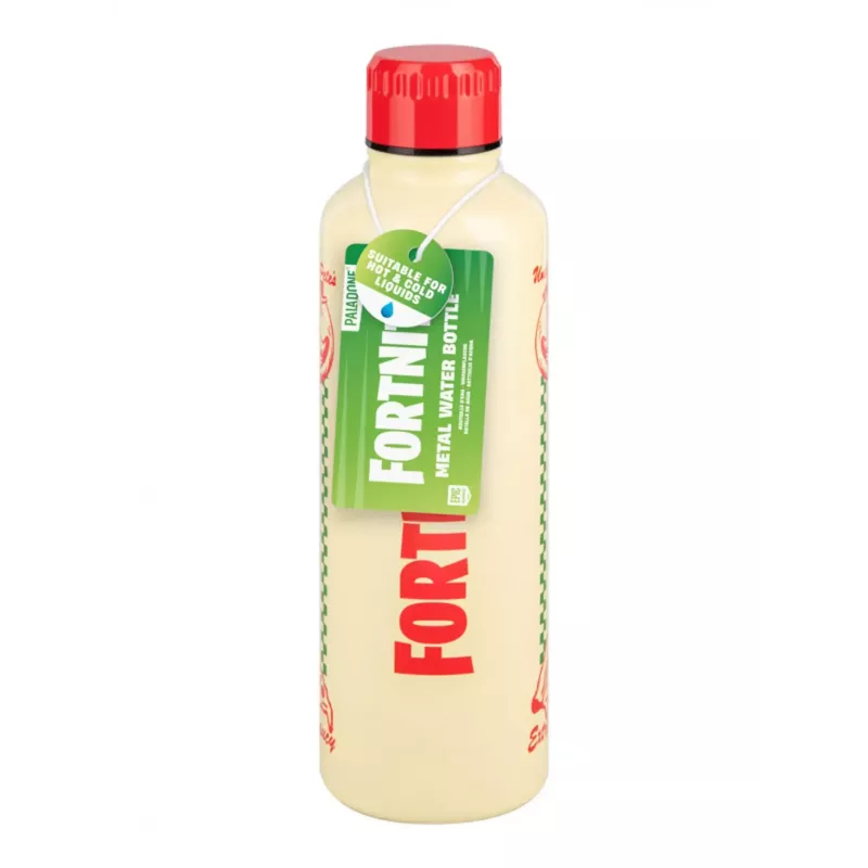 Sportinis gertuvė Paladone Fortnite Metal PP14736FO 500 ml, metalo apdaila, užsukamas dangtelis