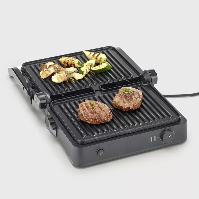 Kontaktinis grilis Severin KG 2398 Juoda Balta 1800W 300x220mm