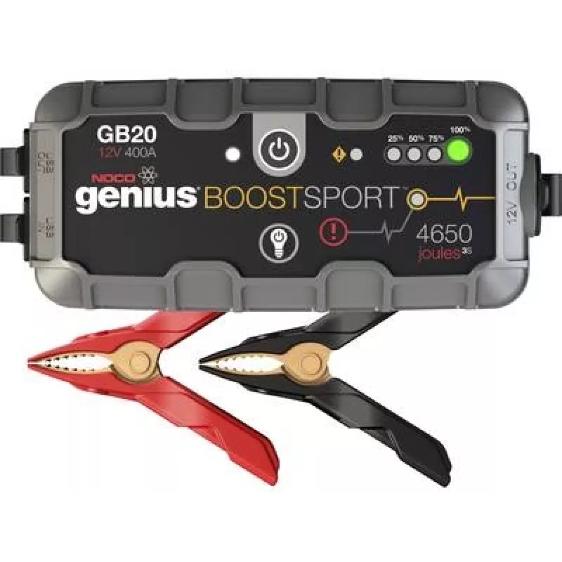 NOCO Schnellstartsystem Sport 400A Lithium Jump Starter GB20 Starthilfestrom (12 V)=400 A (GB20)