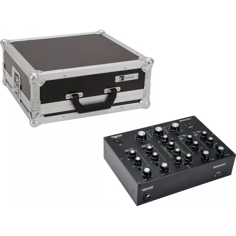 Transportavimo dėklas Omnitronic TRM-402 maišytuvui, modelis 20000896 — apsauginis transportavimo dėklas