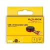 Ištraukiamas laidas DeLOCK USB 2.0 Type-A į USB-C™ 85819