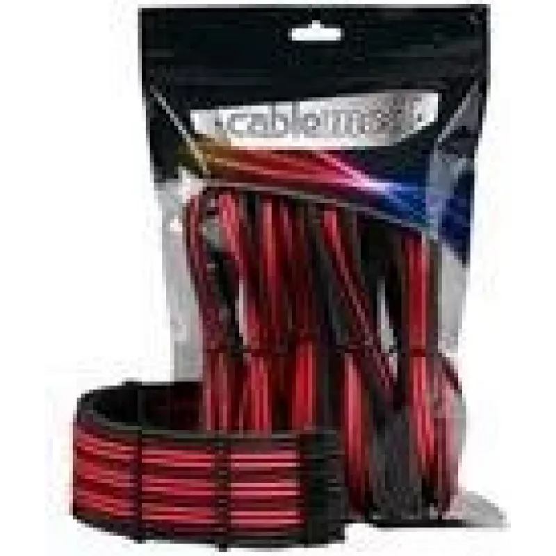 Cablemod CM-PCAB-16P3KIT-NKKR-3PK-R ryšio priedas, juodas