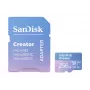 SanDisk Creator MicroSD atminties kortelė 256 GB didelis perdavimo greitis iki 190 MB/s