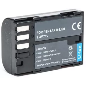 Įkraunama ličio jonų fotoaparato baterija extra digital D-Li90 1860 mAh