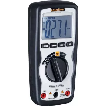 LASERLINER rankinis skaitmeninis multimetras MultiMeter-Compact Auto CAT IV 600 V Ekranas (skaičiavimai): 4000 (083.034A)