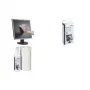 Įrangos valymo drėgnos/sausos šluostės ir skystis Durable SCREENCLEAN rinkinys