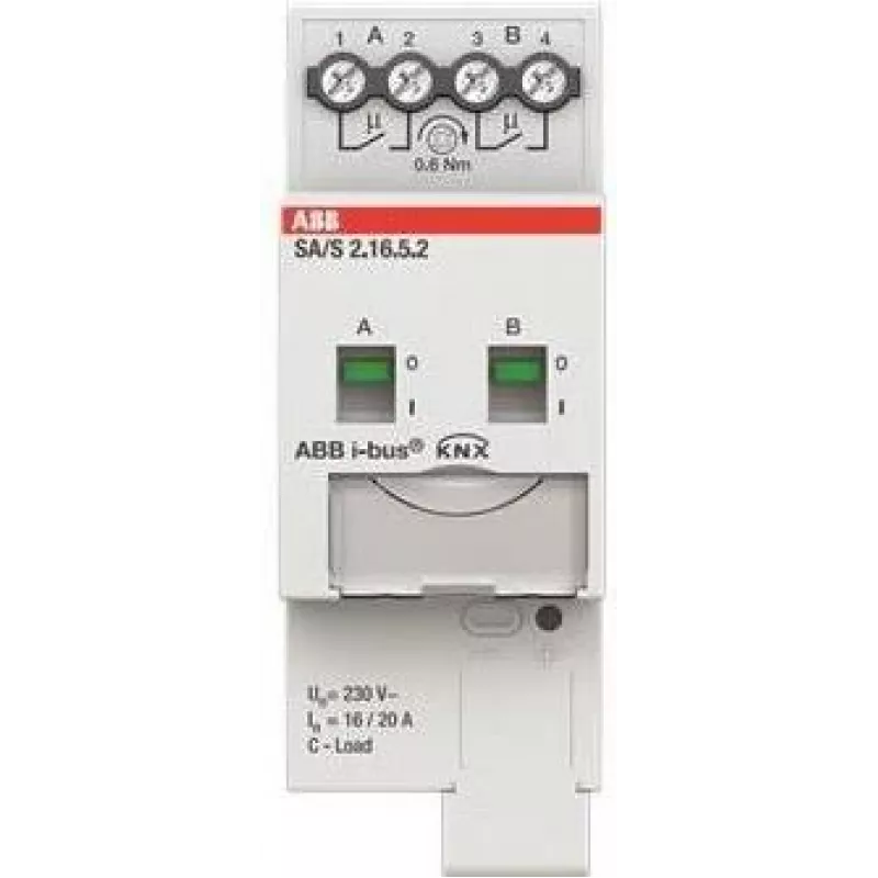 ABB Stotz S&J perjungimo pavara 2 krypčių, 16A, C-Last SA/S2.16.5.2 (2CDG110265R0011)
