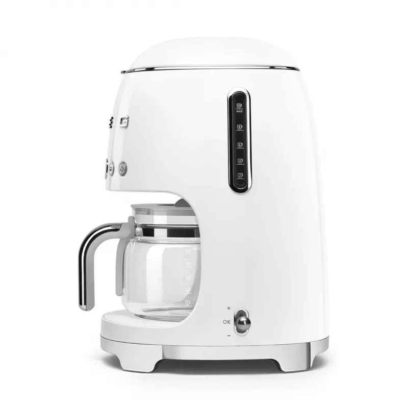 Lašelinė kavos virimo aparatas Smeg 1.4L DCF02WHEU Baltas