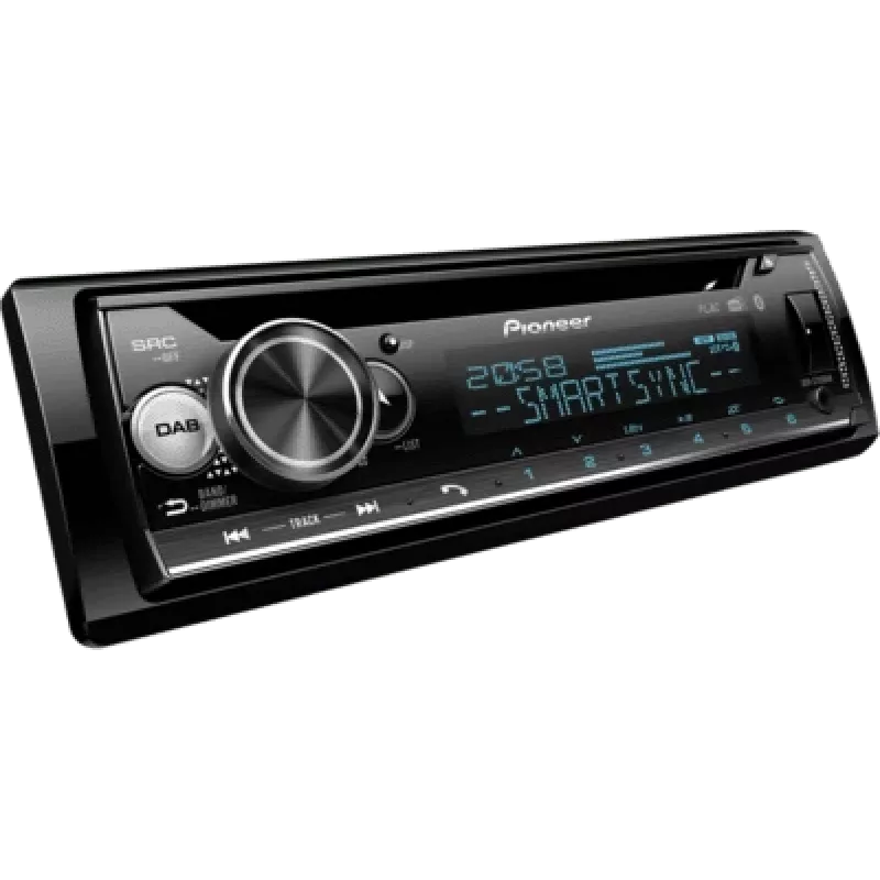 Pioneer DEH-S720DABAN - Juoda - 1 DIN - 200 W - 4.0 kanalų - 50 W - CD,CD-R,CD-RW